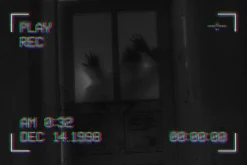 Glitch VHS Text Effect