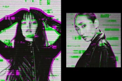 Glitchy Square, Poster Photo Effect