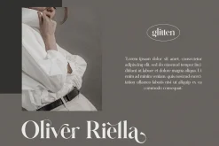 Glitten || Ligature Serif Font