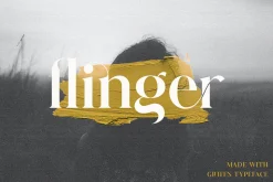 Glitten || Ligature Serif Font
