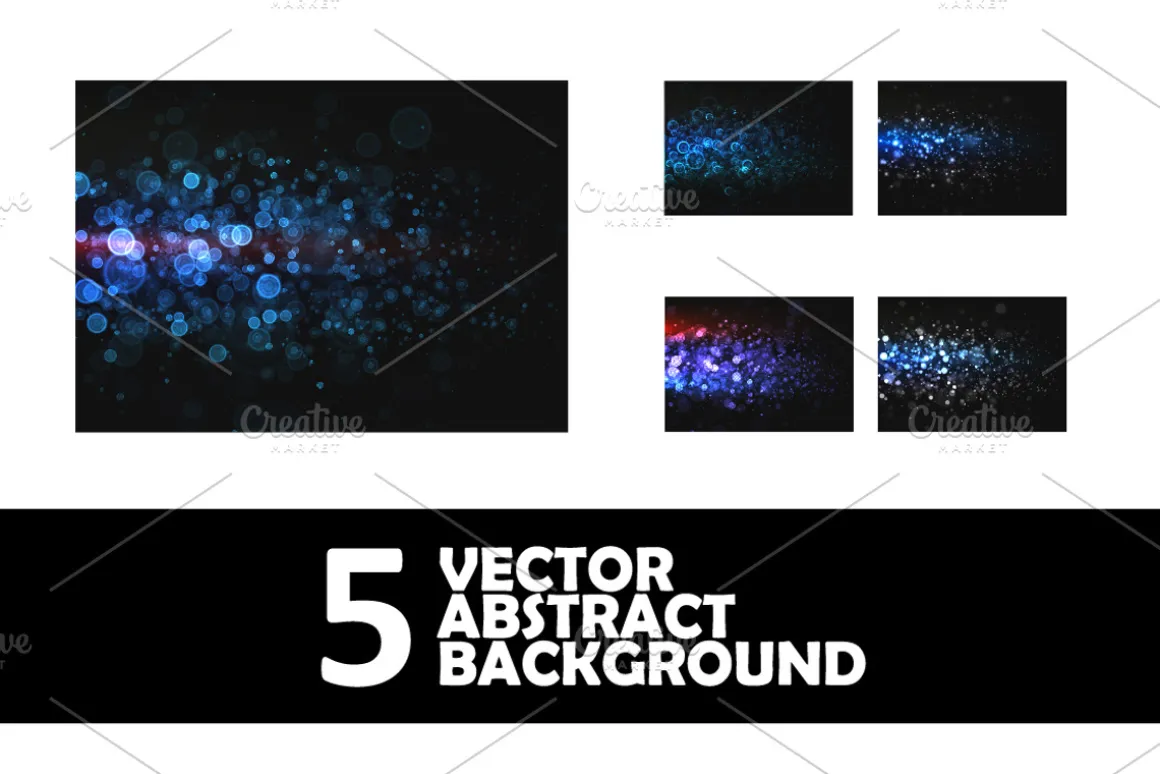 Glitter lights effects backgrounds