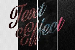 Glitter Photoshop Text Effects Pack