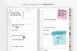 60 Glitter Tipped Sticky Notes