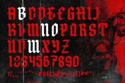 GLORYNES Modern Blackletters Font