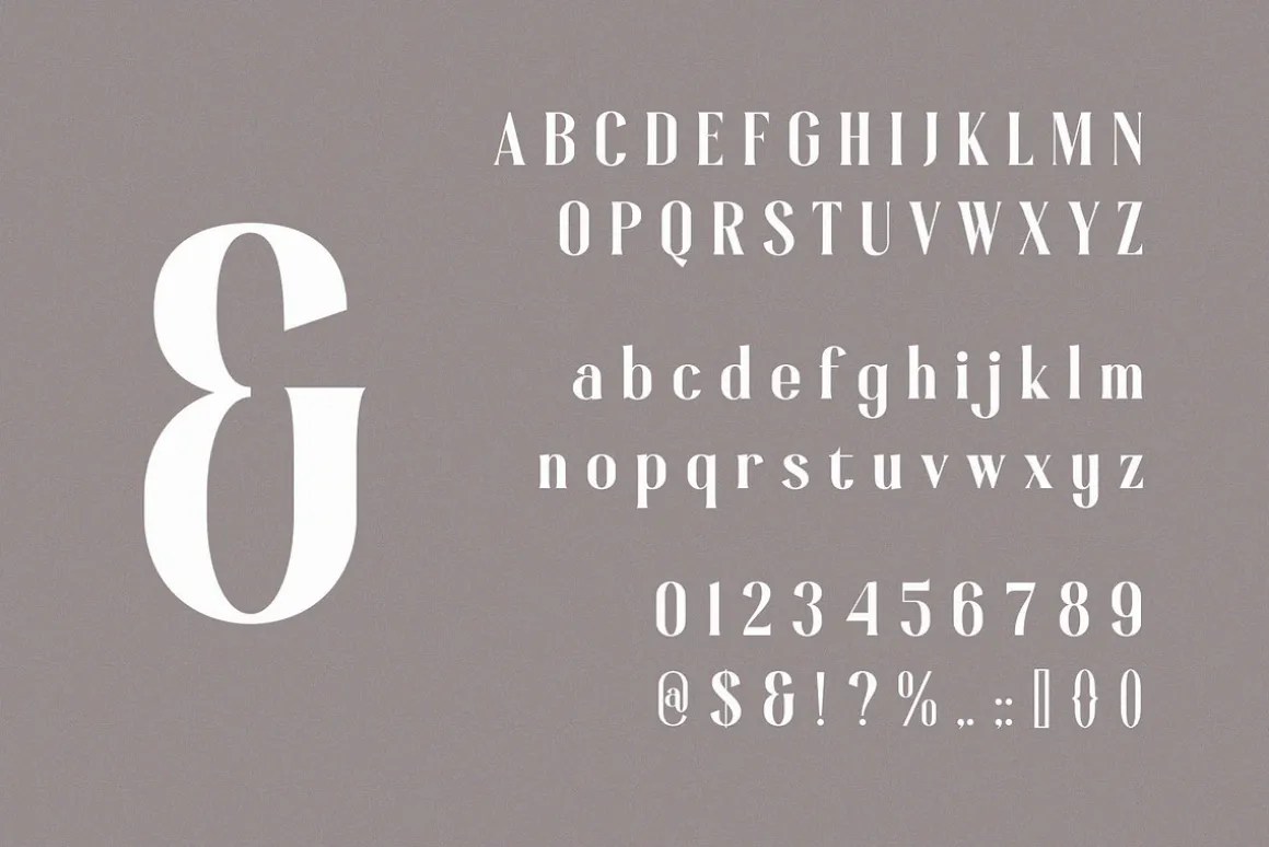 Gloscine – Classy Condensed Serif