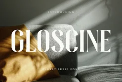 Gloscine – Classy Condensed Serif