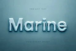 Glossy 3D Text Effects