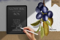 Glossy Silk Box for Procreate