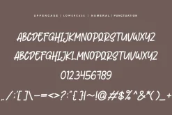 Glows Sarona - Hand Drawn Font