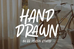 Glows Sarona - Hand Drawn Font