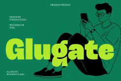 Glugate - Bold Display Font