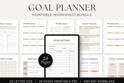 Goal Setting Planner Template
