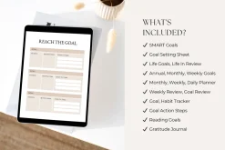 Goal Setting Planner Template