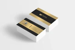 Gold & Black Business Card