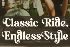 Golden Antique Retro Serif Font