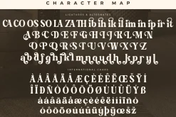 Golden Antique Retro Serif Font