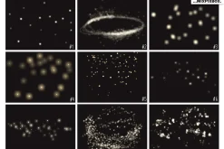 Golden Fireflies Photo Overlays