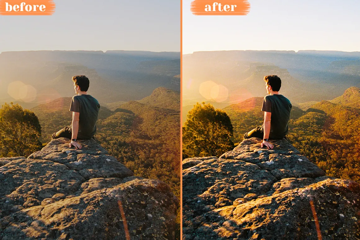 Golden Hour Lightroom Mobile Presets