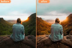 Golden Hour Lightroom Mobile Presets