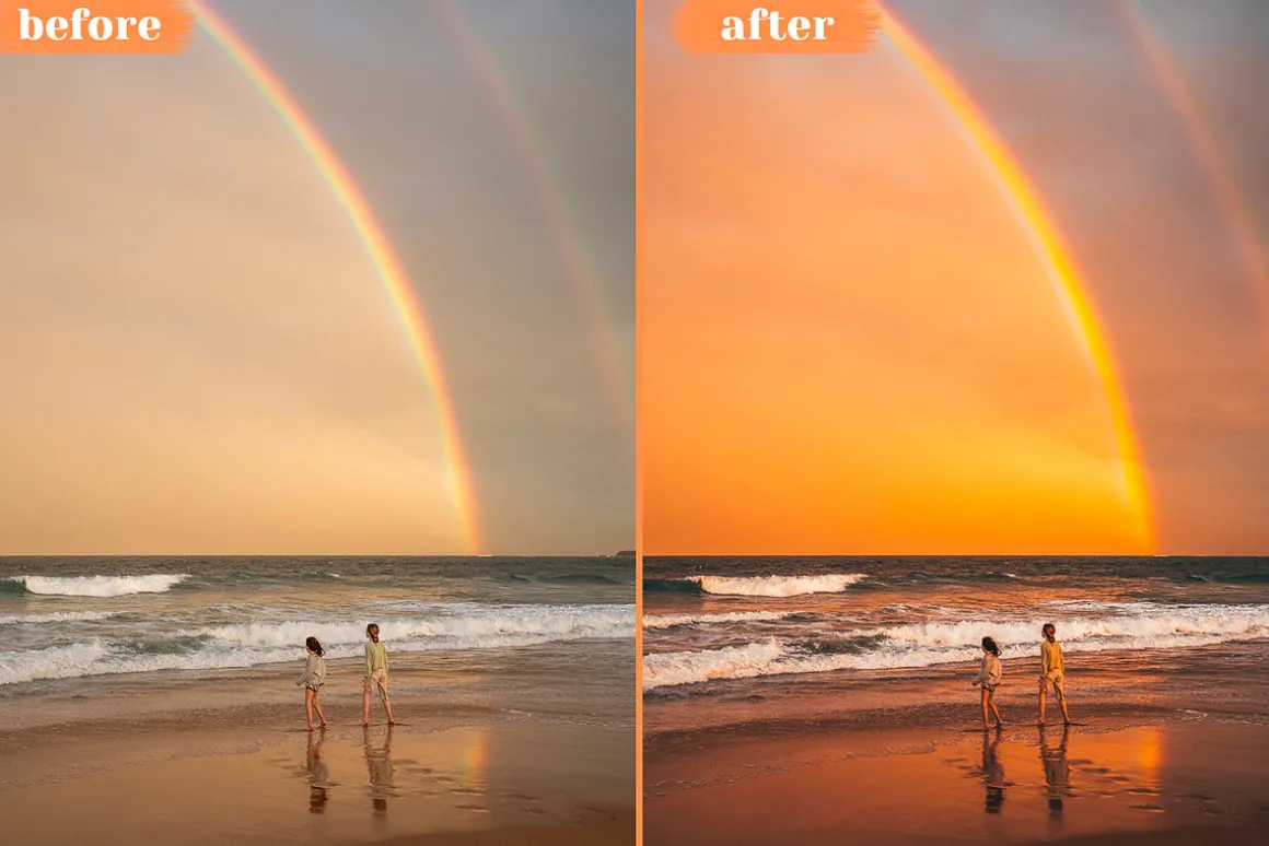 Golden Hour Lightroom Mobile Presets