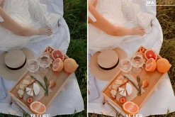 10 GOLDEN HOUR Lightroom Presets