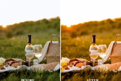 10 GOLDEN HOUR Lightroom Presets