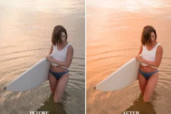 10 GOLDEN HOUR Lightroom Presets