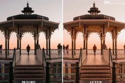 10 GOLDEN HOUR Lightroom Presets
