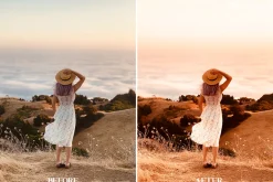 10 GOLDEN HOUR Lightroom Presets