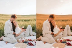 10 GOLDEN HOUR Lightroom Presets