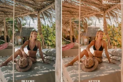 10 GOLDEN HOUR Lightroom Presets