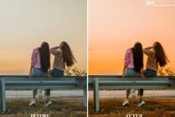 10 GOLDEN HOUR Lightroom Presets