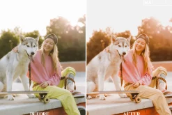 10 GOLDEN HOUR Lightroom Presets