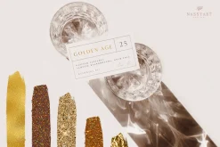 Gold Foil Glitter Luxury Textures