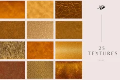 Gold Foil Glitter Luxury Textures