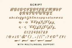 Goldray Club Retro Font Duo