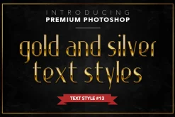 Gold & Silver #1 - 20 Text Styles