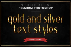 Gold & Silver #1 - 20 Text Styles