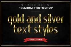 Gold & Silver #1 - 20 Text Styles