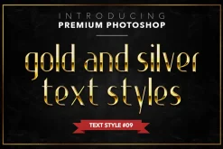 Gold & Silver #1 - 20 Text Styles