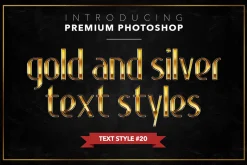 Gold & Silver #1 - 20 Text Styles