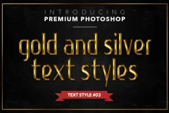 Gold & Silver #1 - 20 Text Styles