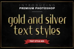 Gold & Silver #1 - 20 Text Styles