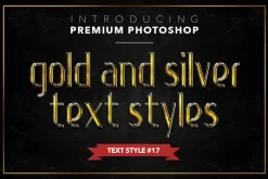 Gold & Silver #1 - 20 Text Styles