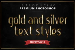 Gold & Silver #1 - 20 Text Styles