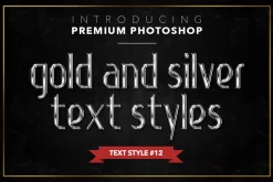 Gold & Silver #1 - 20 Text Styles