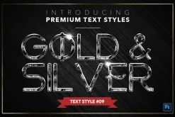 Gold & Silver #5 - 15 Text Styles