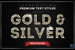 Gold & Silver #3 - 15 Text Styles