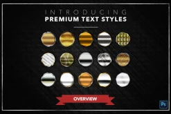 Gold & Silver #3 - 15 Text Styles
