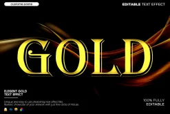 Gold Text Effect Bundle